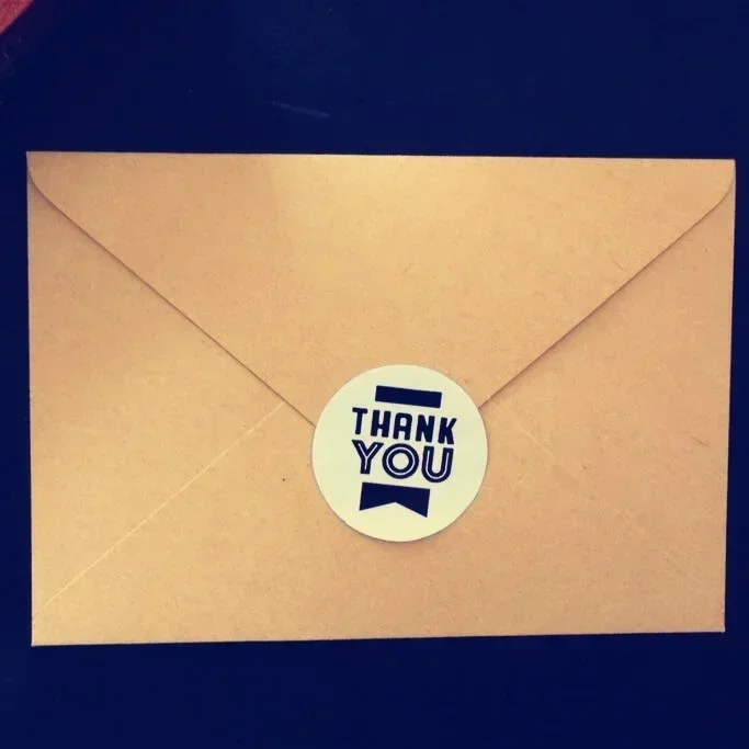 Letter Envelope Kraft - 30 Sobres Grandes Triangulares Plegables de
