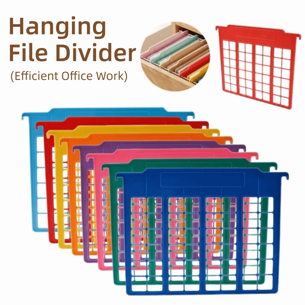File Folder Hanging - 8 piezas de separadores de archivos