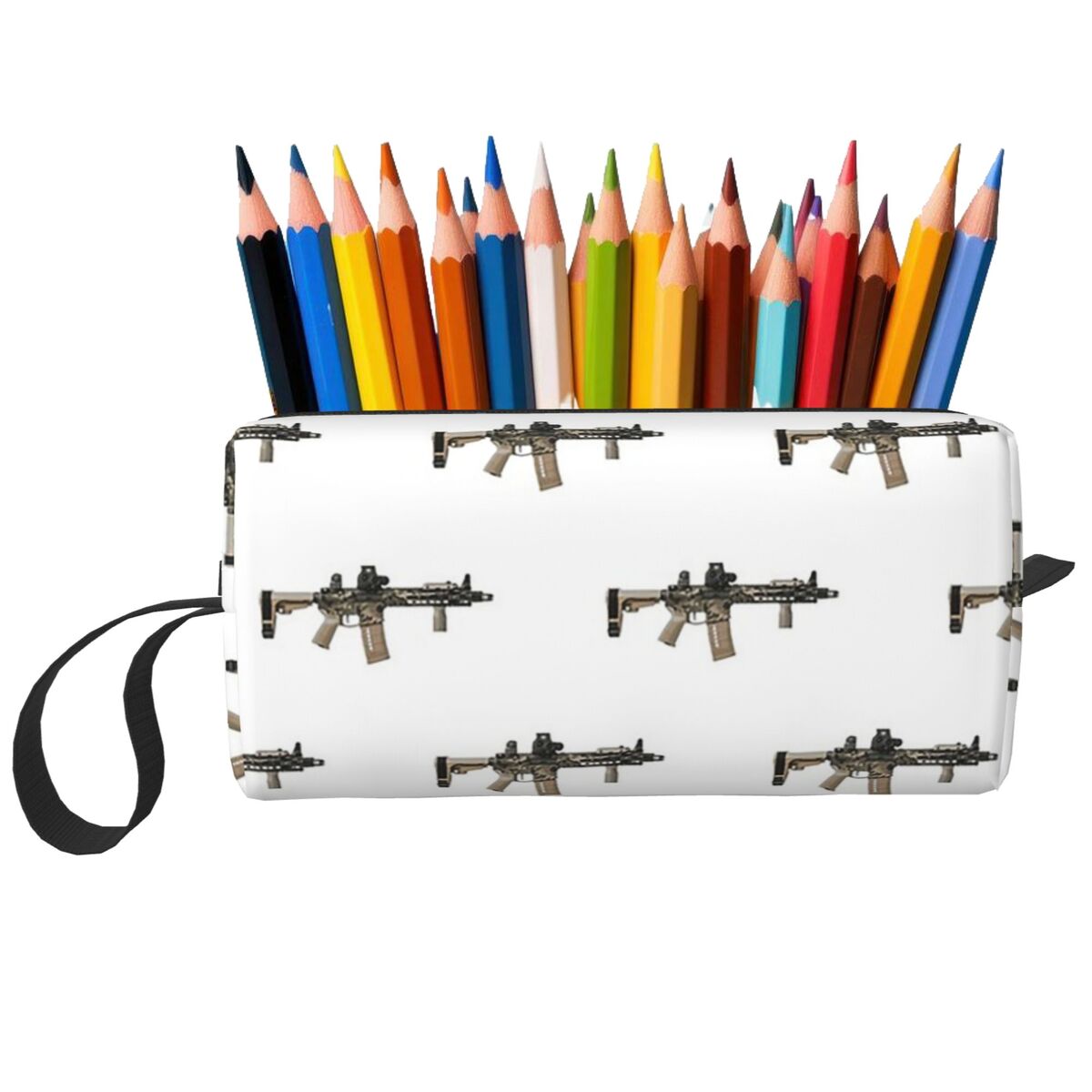 Tan Stationery & Office Supply - Estuche para lápices AR-15 Tan Camo