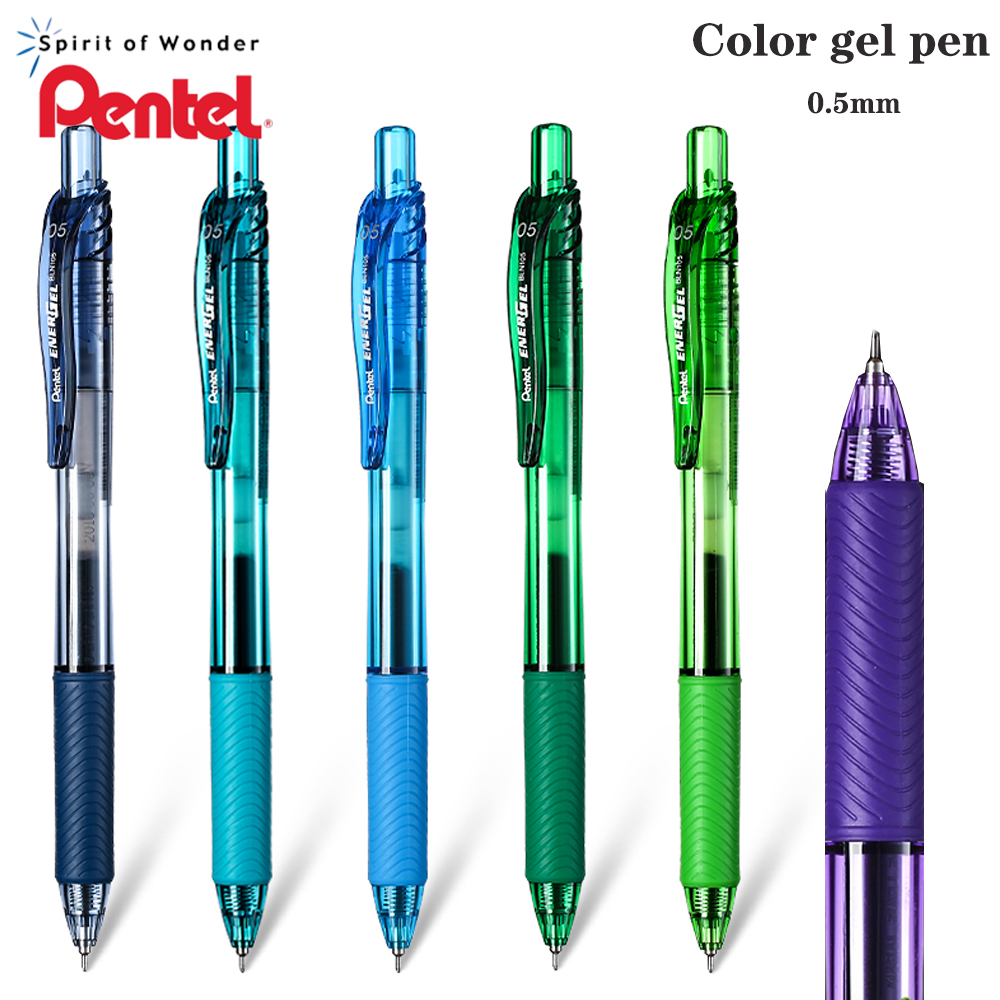 Pentel Pen Energel - Pentel-Bolígrafo de Gel BLN105, 1 piezas,