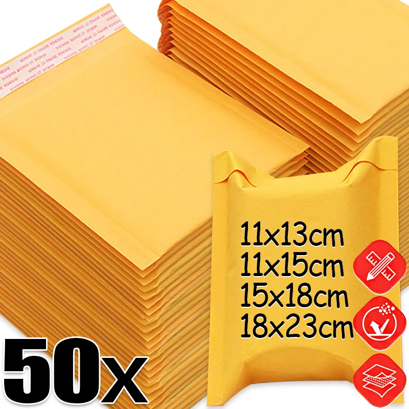 Letter Envelope Kraft - 50/10x Sobres de Papel Kraft con