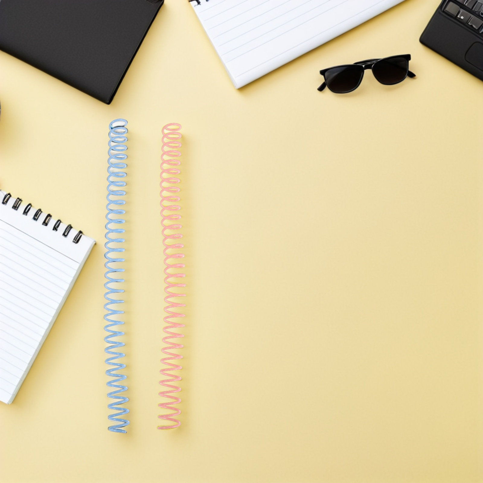 8 piezas de espirales de plást - Binding Comb Plastic reseña y precio