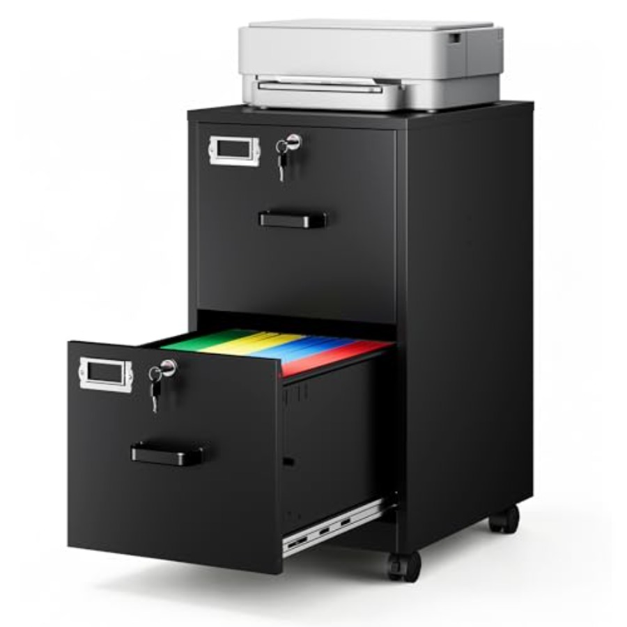 Archivador rodante de 2 cajone - File Folder Hanging reseña y precio