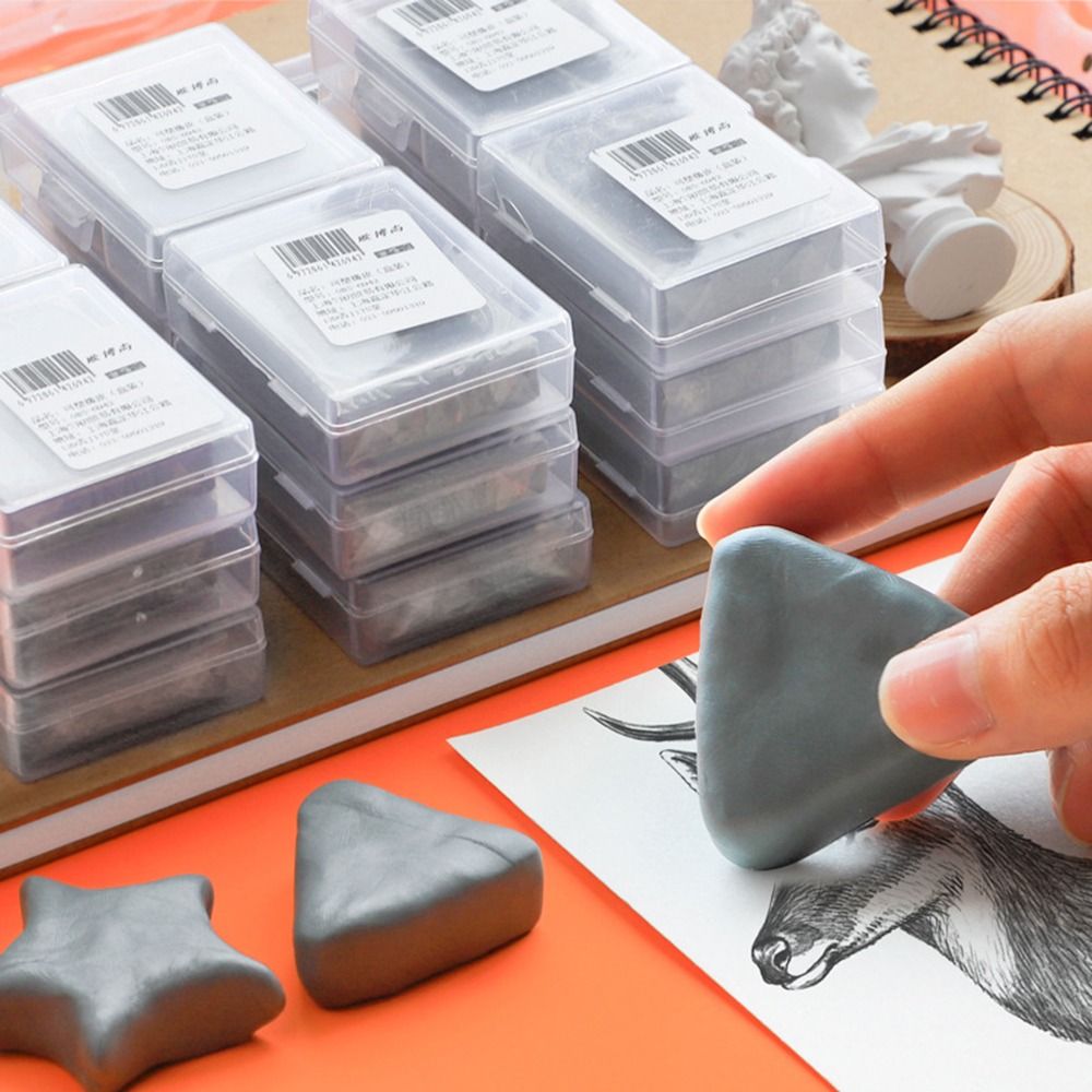 4 Borradores Suaves para Dibuj - Rubber Eraser Kneaded reseña y precio